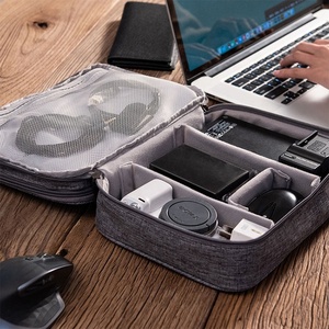 Electronics Organizer Travel Cable Cord Wire Bag Accessories Gadget Gear Storage Case