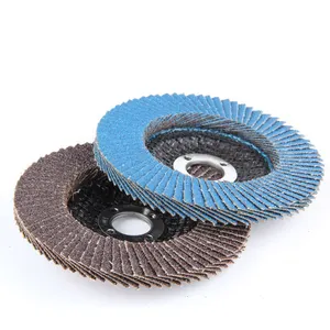 Abrasive Flap Disc 115mm Blue Germany Zirconia Highly Safe Efficient Grinding Abrasive 3m Flap Disc