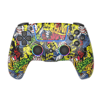 Control Inalámbrico para Juegos con Iluminación RGB y Motor de Vibración para PS5, Joystick para Playstation