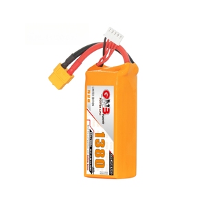 GAONENG GNB 1380mAh 4S 14.8V 95C XT60 Lipo Batterie FPV Drone Chimera5 Evoque F5D/F5X Nazgul Evoque <span class=keywords><strong>F6X</strong></span>/F6D Racing Pilot - Product Image 1