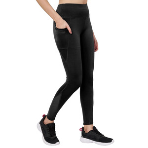 Leggings de yoga compressifs unis pour femmes, respirants, écologiques, séchage rapide, extensibles dans quatre directions, taille haute, en promotion - Product Image 1