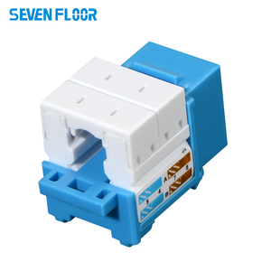 โมดูลเครือข่าย <span class=keywords><strong>Cat6</strong></span> RJ45 แบบ Punch Down 90 องศา สำหรับเต้ารับเครือข่ายและสายแพทช์พาแนล - Product Image 2