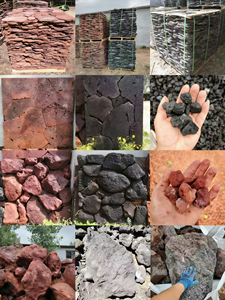 Pierres volcaniques noires et rouges naturelles poreuses, morceaux bruts de pierre de lave pour aquarium, support filtrant biologique, jardin, Feng Shui, fleurs - Product Image 6