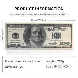 Supporto per forbici per parrucchieri tappetino per barbiere per soldi modelli di dollari usa tappetino per stazione di Styling resistente al calore tappetino in PVC flessibile per barbiere - Product Image 6