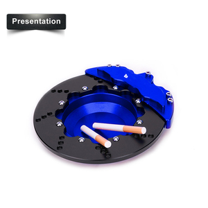 JDM Racing Culture 15CM Aluminum Brake Caliper Shape Rotatable Tobacco Jar <strong>Car</strong> <strong>Ashtray</strong> for <strong>Car</strong> - Product Image 5