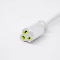 Câble d'extension d'alimentation rétractable à angle droit US NEMA, 25 pieds, 100% cuivre pur, IP44, pour appareils électroménagers