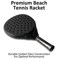 Arronax, fabricant de raquettes de sport personnalisées, fournit des raquettes de padel et de beach tennis professionnelles en carbone 18K.