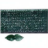 Clôture en gazon artificiel 1X3m Nouveau criblage de conifères Haie artificielle Clôture en plastique à feuilles