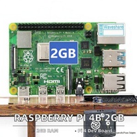 Raspberry Pi 4B, Computadora de Placa Única (SBC), Placa de Desarrollo con 2GB de RAM para Proyectos de Bricolaje y Kits de Desarrollo