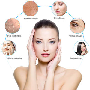 جهاز الوجه المحمول الممتاز بالأكسجين والماء 7 في 1 لإزالة الجلد الحقن في الوجه لعلاج البشرة - Product Image 3