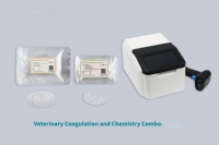 Quick Lab 220V Veterinär-Koagulationsanalysator & Veterinär-Trockenchemie-Analysator Biochemie 2-in-1-Gerät