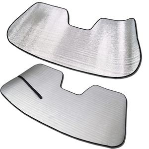 Accesorios del interior del coche parabrisas sombra ajuste personalizado rollo de parabrisas de coche sol sombra protector de plata sombrilla parasol - Product Image 1