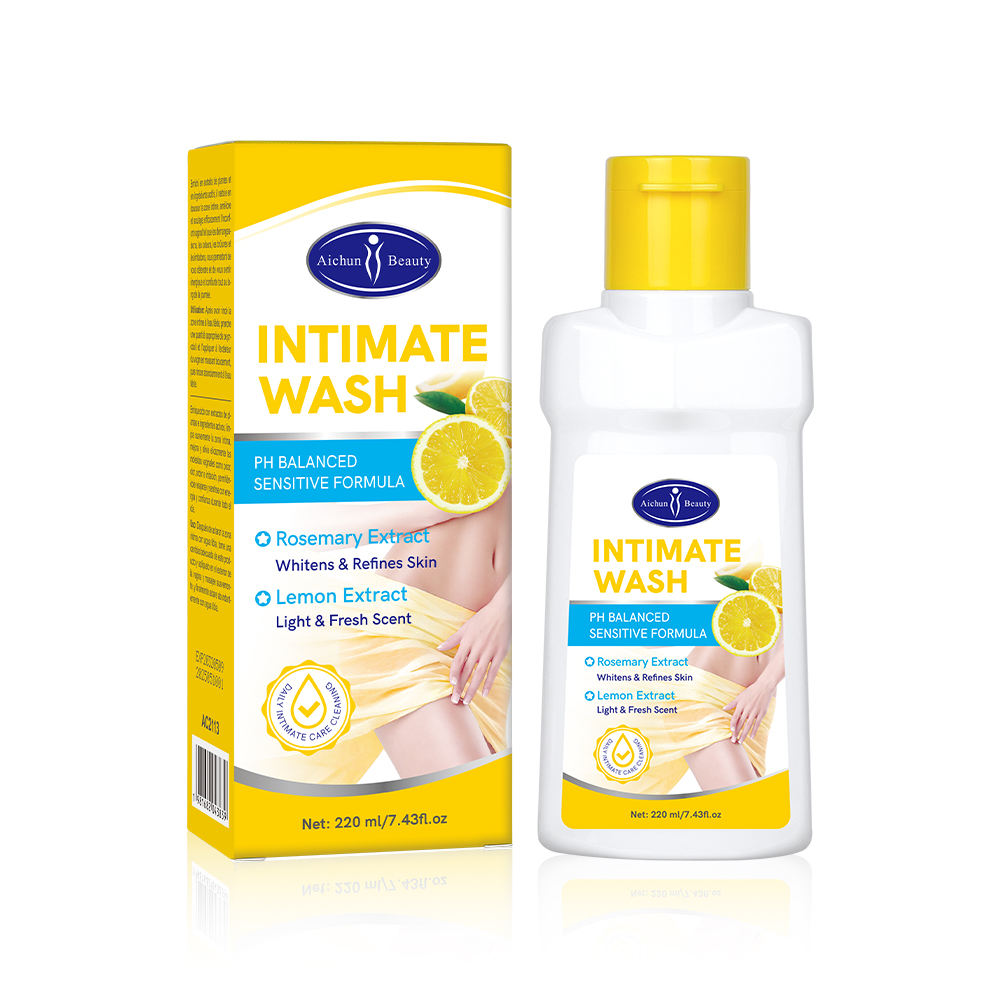 Lavage intime au citron