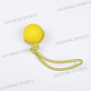 Grosir 8cm mainan anjing multifungsi bola diperkuat tidak beracun pada tali ramah lingkungan dan harga rendah - Product Image 5