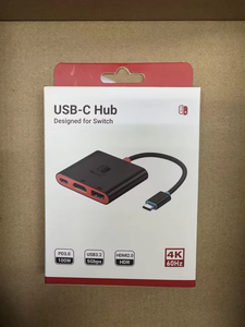 Ult-hdtv yeni 3 in 1 USB C Hub HDTV 4K çıkış USB 3.0 PD şarj 100W tip C adaptörü için Switch2 Oled 5Gbps veri fonksiyonu - Product Image 6