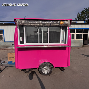 OEM Trucks Trailer Kiosk For Sale In Uk Mobile Fast Kitchen Food Truck - Product Image 2