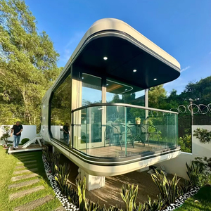 <span class=keywords><strong>Casa</strong></span> Contenedor Móvil Prefabricada Moderna y Duradera Tipo Cápsula para Alojamiento Turístico en Áreas Escénicas al Aire Libre - Product Image 1