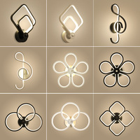Fancy Hotel LED Appliques Murales Montées Décoratives Escalier Lampes de Sécurité avec Télécommande Appliques Montées à La Maison