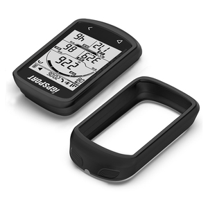 Funda Protectora de Silicona para <span class=keywords><strong>IGPSPORT</strong></span> <span class=keywords><strong>BSC100S</strong></span>/BSC100, Carcasa Negra para GPS de Bicicleta, Protección para Ciclocomputador con Protector de Pantalla - Product Image 1