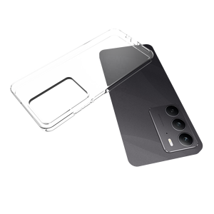 Per Oppo <span class=keywords><strong>Realme</strong></span> <span class=keywords><strong>C25</strong></span> C33 C75 4G Cover posteriore Ultra sottile per telefono trasparente in Tpu - Product Image 2