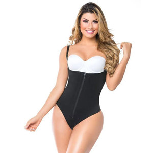 Venta al por mayor Fajas Venta caliente Damas Ajuste Adelgazante <span class=keywords><strong>Media</strong></span> Falda Slip Body Shaper Vestido Torso <span class=keywords><strong>Muslo</strong></span> Cintura Control de barriga Fajas Vestido - Product Image 5