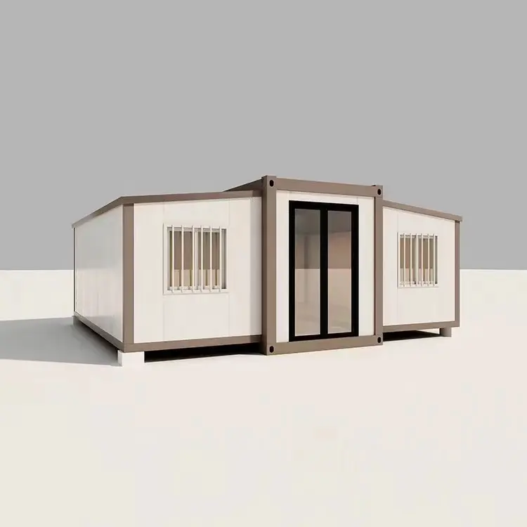 High-End doppia ala espansione pieghevole casa di alta qualità case Container per campeggio