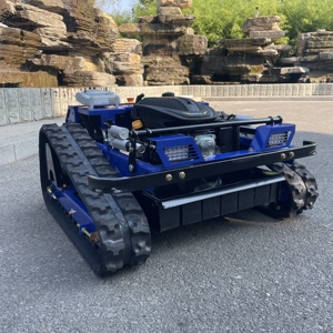 Tondeuse à gazon la moins chère certifiée CE, 500 mm, sur chenilles, adaptée à tous les terrains, Xet-500, moteur haute puissance pour une coupe efficace de l'herbe - Product Image 5