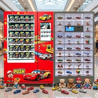 Distributeur automatique de capsules de jouets Thomas avec écran tactile, options de paiement multiples et conformité ADA