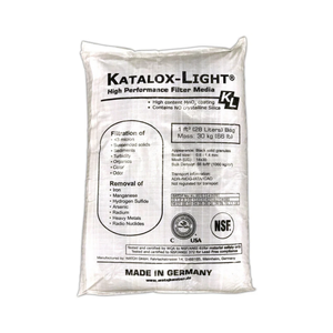 Support catalytique léger Katalox pour la réduction du fer H2S manganèse, petits granulés 0,6-1,4 mm, pureté 100% - Product Image 4