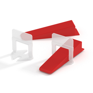 Clip Hệ Thống San Lấp Mặt Bằng Gạch 1/8 "Bao Gồm 100 Miếng Đệm San Lấp Mặt Bằng Gạch Kết Hợp Linh Hoạt Hơn Để Lắp Đặt San Lấp Mặt Bằng Gạch - Product Image 1