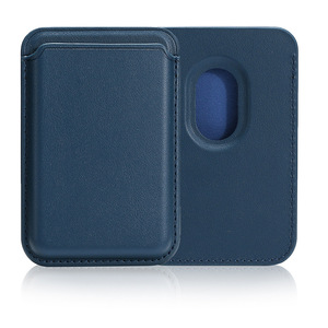 Organisateur de cartes de visite personnalisé étui portefeuille en cuir PU poche souple à la mode pour voyage carte de crédit support de téléphone magnétique - Product Image 1