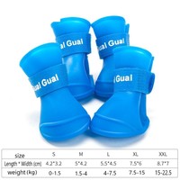 Nouvelles Bottes pour Chien Imperméables et Anti-Salissures de Couleur Bonbon, Réglables, pour la Marche et la Course en Plein Air, ODM&OEM ODM&OEM