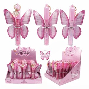 ドウセイカレシ　ButterflyLip Butterfly Gloss セット Wholesale lip gloss butterfly-Buy Best lip gloss butterfly lots