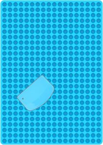 Piccolo stampo in Silicone blu 468-cavità <span class=keywords><strong>per</strong></span> cioccolato gommoso caramella dolce caramella <span class=keywords><strong>per</strong></span> animali domestici piccole decorazioni <span class=keywords><strong>per</strong></span> torta strumenti - Product Image 2