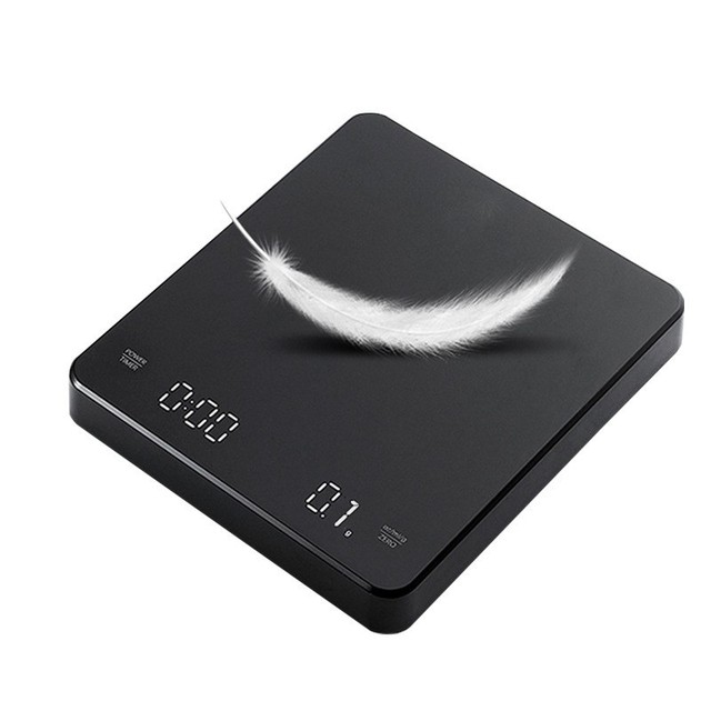 New Large Display Bascula OEM Electronic Coffee Scale with Timer Function Portable Digital Coffee Weight Scale