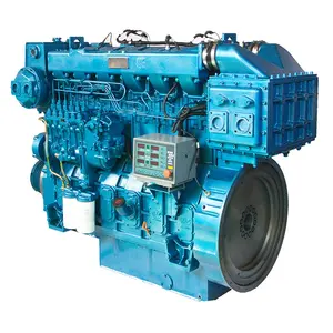 700HP 750HP 820HP большой мощности 6 цилиндров Внутренней морской дизельный двигатель для лодки