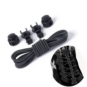 Cordones Elásticos de Color HF con Hebilla Circular de Resorte, Cordones Sin Atar Hechos de Poliéster Duradero - Product Image 3
