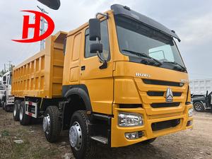 Truk Dump HOWO 8x4 Baru Langsung dari Pabrik, Stir Kiri, Mesin Diesel Weichai Euro <span class=keywords><strong>2</strong></span>, GVW 25-30T, Kamera, Pasokan Massal, Tugas Berat - Product Image 2