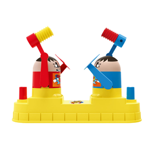 2 Players Plastic Hammer Battle <b>Desktop</b> Games Competitive Tabletop Stress Relief Parent-child Educational <b>Toy</b> Birthday Party - Product Image 1