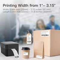 Impresora Térmica de 48 mm a Precio de Fábrica Leapfuture, Mini Impresora Térmica USB para Caja Registradora, Fácil de Usar