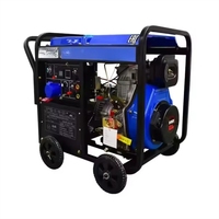 Générateur diesel silencieux à onduleur monophasé AC GDD11000ES 9 kW 230 V 50 Hz pour une alimentation électrique stable