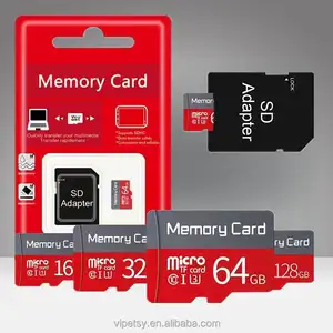 Tarjeta de memoria Sd más vendida Tarjeta de teléfono móvil de alta velocidad Tarjeta de memoria Tarjeta Sd 128GB para cámara de teléfono móvil MP3