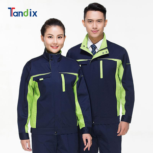 Pakaian kerja katun poliester lengan panjang kualitas tinggi <span class=keywords><strong>Boiler</strong></span> per per per tukang listrik industri setelan kerja pekerja - Product Image 2