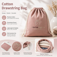 Sac en coton mousseline 100 % biologique avec cordon de serrage, idéal pour mariage, fête, shopping, emballage cadeau, sac promotionnel en toile, sac anti-poussière écologique