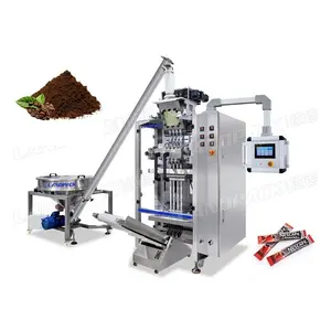 Multi Lanes 5g 7g 10g Coffee Powder Packet Stick Bag Filling And Cutting Packing Machine