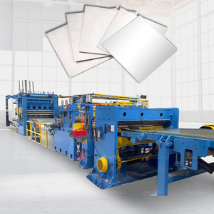 Machine de découpe transversale et de nivellement entièrement automatique <span class=keywords><strong>pour</strong></span> bobines d'aluminium et d'acier, ligne de redressement et de découpe de tôles métalliques, fournisseur - Product Image 2
