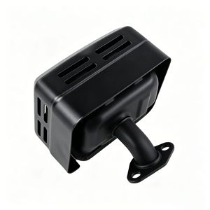 ท่อไอเสียสำหรับเครื่องยนต์เบนซิน Gx160 Gx200 168F 170F สีดำ อะไหล่ท่อไอเสียสำหรับรถจักรยานยนต์และเครื่องตัดหญ้า - Product Image 3