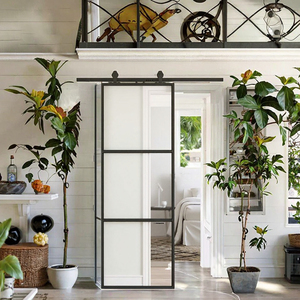 <span class=keywords><strong>Porte</strong></span> <span class=keywords><strong>coulissante</strong></span> intérieure moderne minimaliste en verre imperméable avec cadre en aluminium <span class=keywords><strong>pour</strong></span> maison, bureau, chambre, <span class=keywords><strong>salle</strong></span> <span class=keywords><strong>de</strong></span> <span class=keywords><strong>bain</strong></span>, villa - Product Image 3