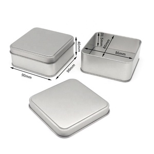 Hộp Thiếc Có Bản Lề Hộp Đựng Vòng Cổ Phù Thủy Thủ Công Kim Loại Nhỏ Có Nắp Trong Hộp Thiếc Hình Chữ Nhật Hộp Đóng Gói - Product Image 2