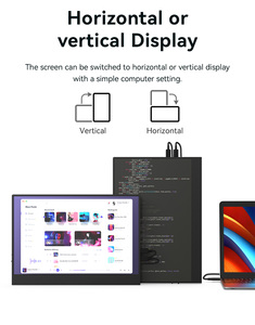 Cao cấp 13.4 \ "Xách Tay <span class=keywords><strong>Mini</strong></span> Màn Hình Máy Tính Với Tỷ Lệ Vàng 16:10 4K Độ Phân Giải Và 165Hz Tốc Độ Làm Mới Cho Máy Tính Xách Tay <span class=keywords><strong>Mini</strong></span> PC - Product Image 3